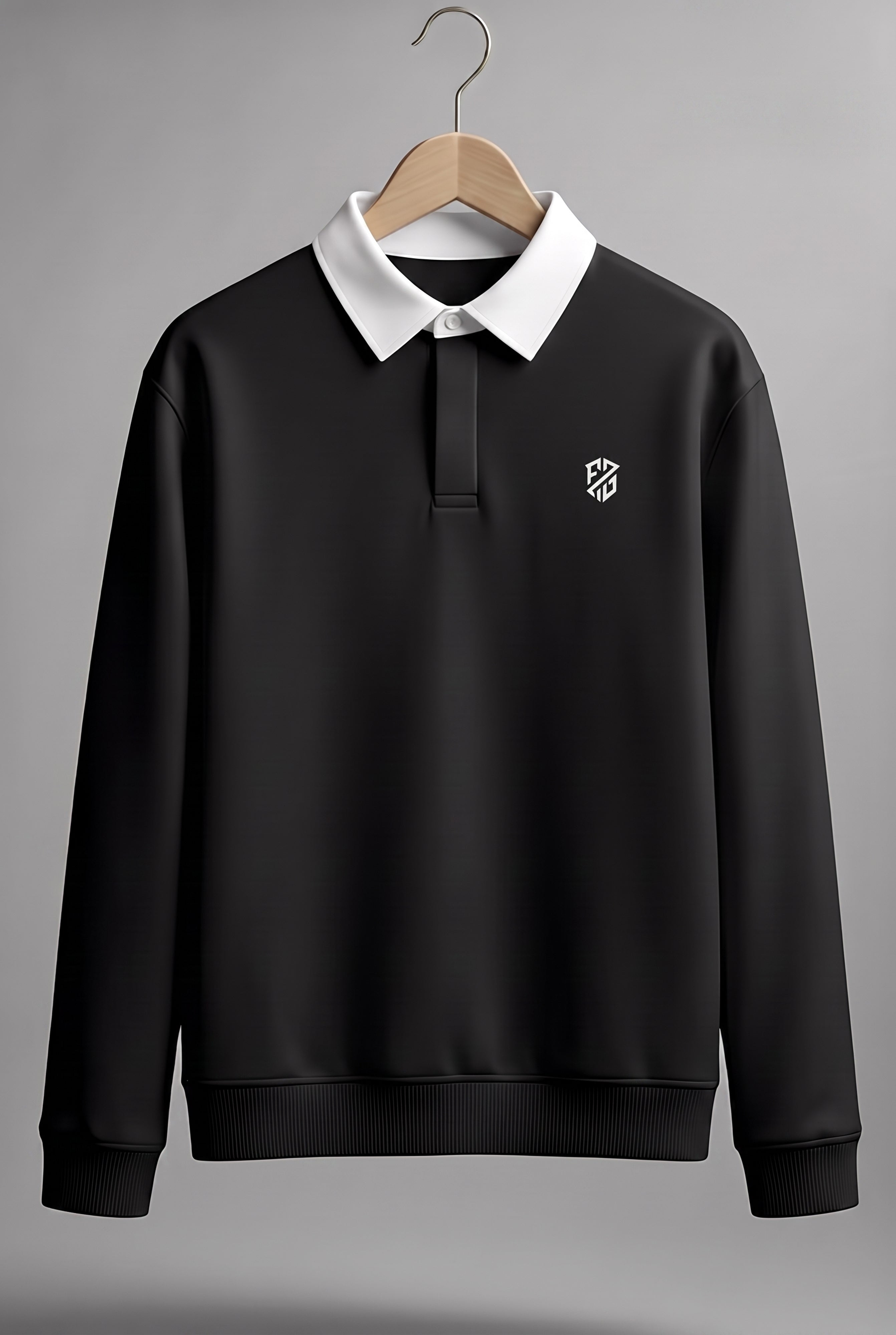 Blue Full Sleeve Sweatshirt for Men