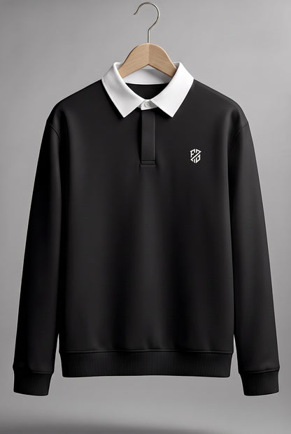Blue Full Sleeve Sweatshirt for Men