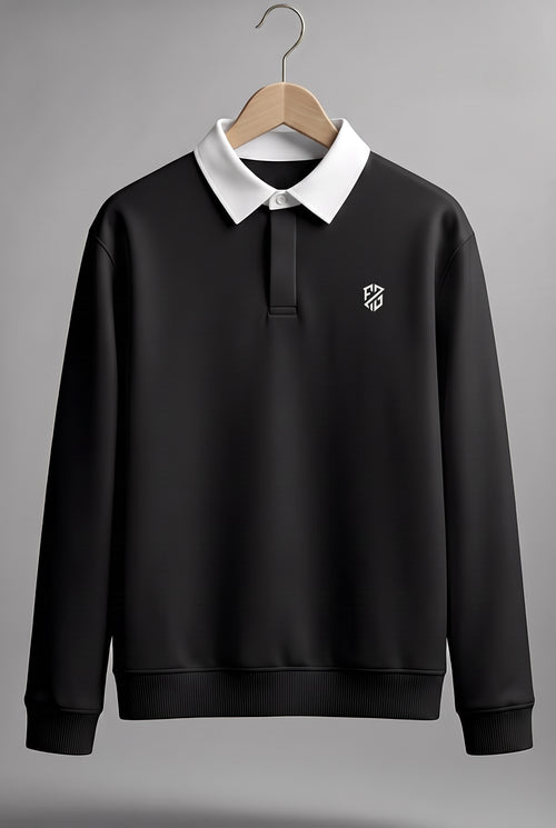 Blue Full Sleeve Sweatshirt for Men