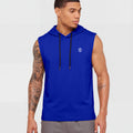 Men's Athletic Sleeveless Hoodie – Slim Fit Gym Tank Top