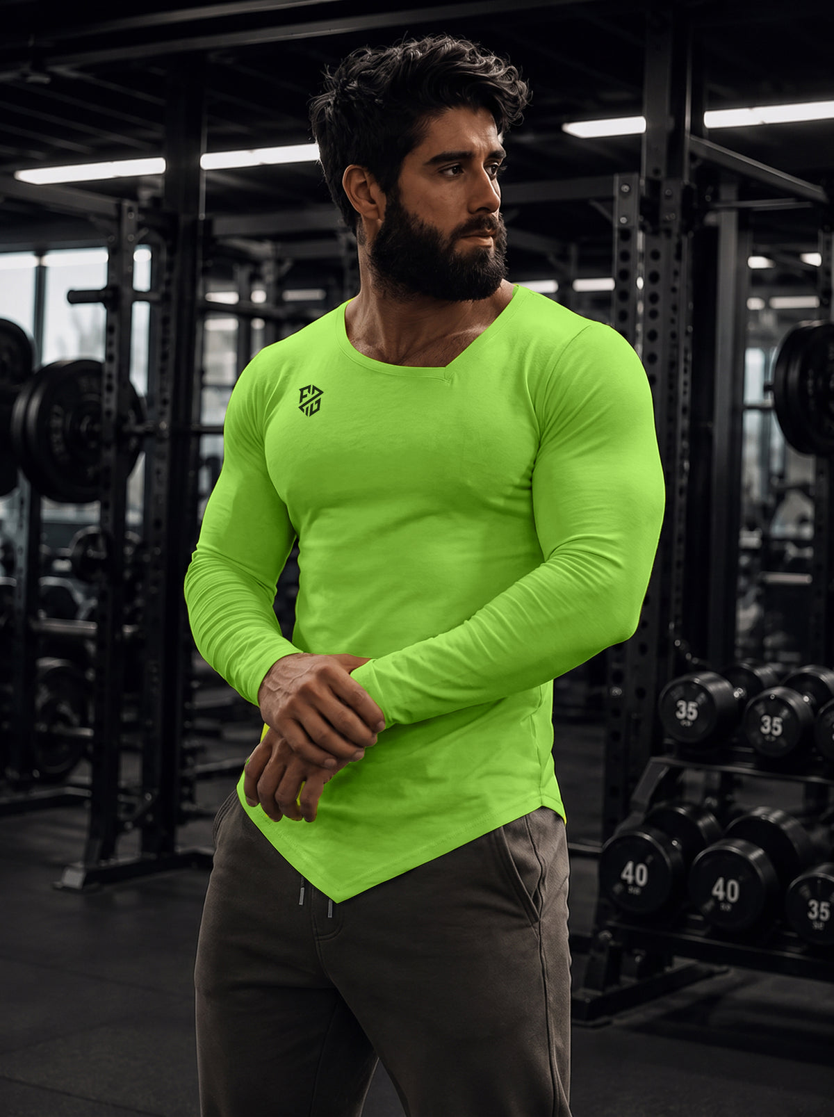 Men's Full Sleeve Gym T-Shirt