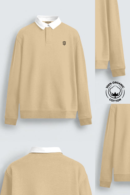 Brige Full Sleeve Sweatshirt for Men – Classic Casual Essential