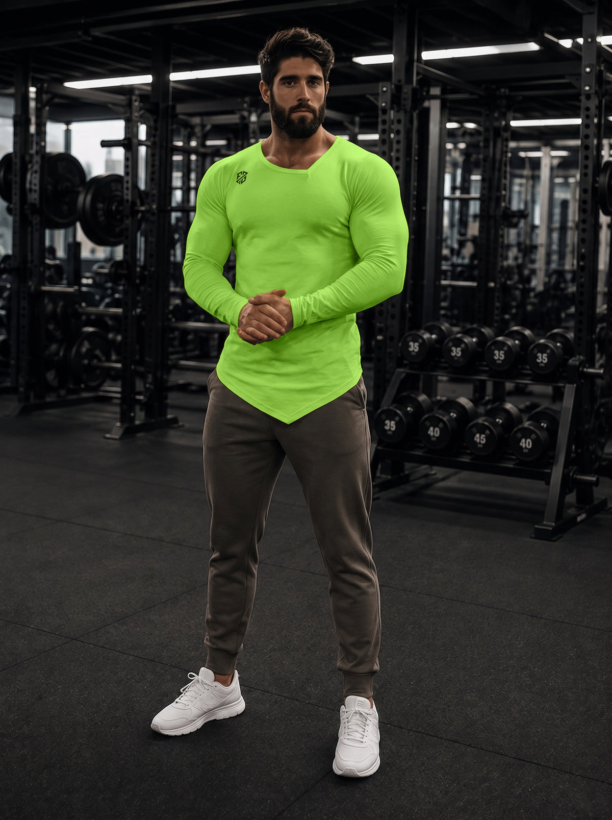 Men's Full Sleeve Gym T-Shirt