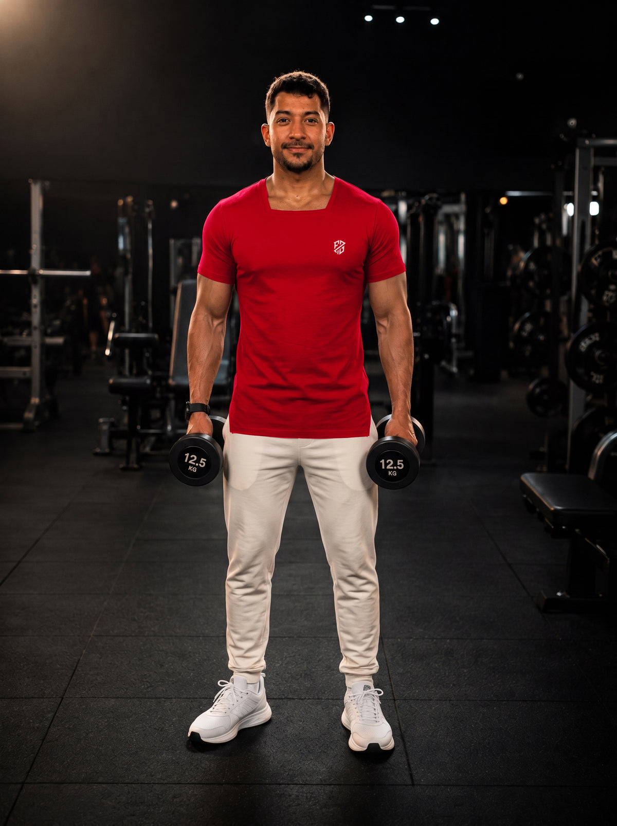 Gym Red T-Shirt for Men