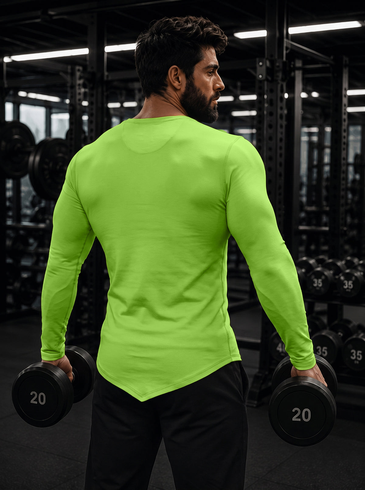 Men's Full Sleeve Gym T-Shirt