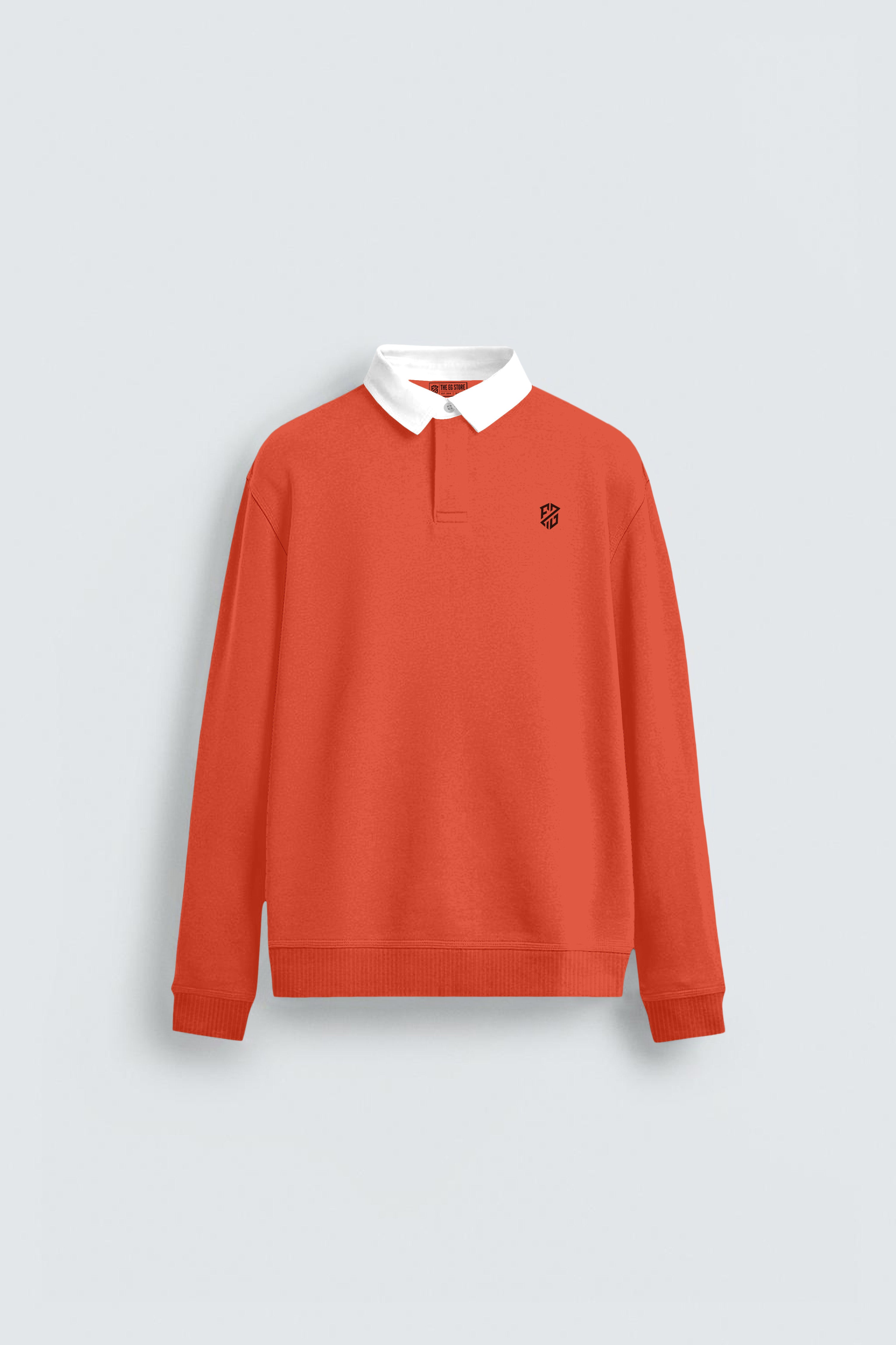 Men’s Full Sleeve Collar Sweatshirt Stylish Comfort!!