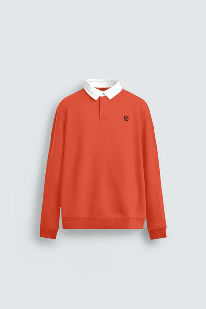 Men’s Full Sleeve Collar Sweatshirt Stylish Comfort!!