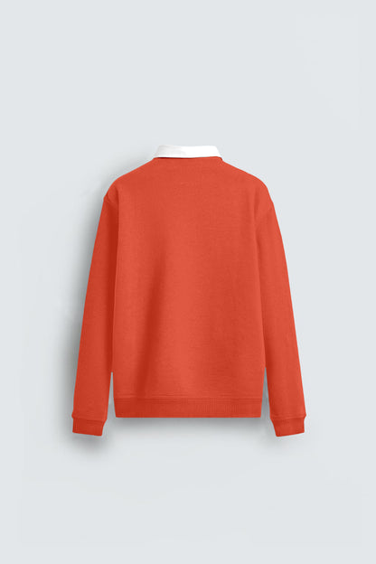 Men’s Full Sleeve Collar Sweatshirt Stylish Comfort!!