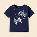 Boys' Graphic Print Cotton Half Sleeve Tee