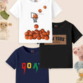 Breathable Summer Trio - Pack of 3 Kids’ Round Neck T-Shirts