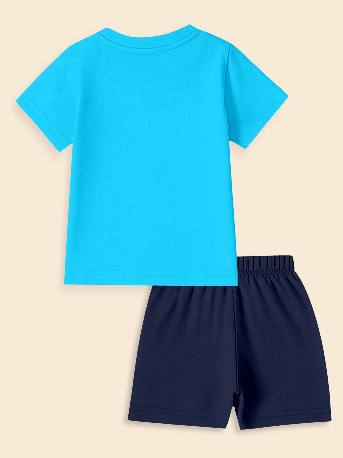 The EG Store Kids' Active-Flex Set: 100% Cotton Tee & Soft-Stretch Shorts - Hover Image