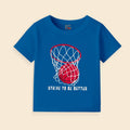 Toddler Cotton Half Sleeve Comfort Tee