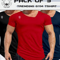 Athletic Fit Gym T-Shirts Pack of 3 – Ultra Soft & Sweat Friendly