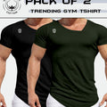 Athletic Wear Gym T-Shirts Pack of 2 – Breathable Comfort