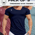 Comfort Fit Gym TShirts Pack of 3 – Lightweight & Breathable
