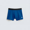 Men's Premium Cotton Stretch Trunk – Royal Blue with Black Waistband