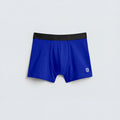 Men's Premium Cotton Stretch Trunk – Royal Blue with Black Waistband