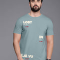 Men’s Surf Blue Graphic Tee | Coastal Horizon Edition