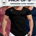 Pack of 3 Elite Performance Gym Tshirts for men - Pro Dry-Fit