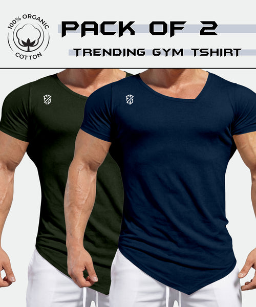Performance Ready Gym Tshirt For Men Combo Pack of 2!!