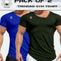 Premium Comfort Fit Breathable Gym T-Shirts for Men Combo Pack of 2