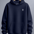 Premium Navy Blue Hoodie: Regular Fit Comfort Style