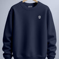 Premium Relaxed Fit Sweatshirt: Minimalist Crewneck