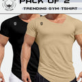 Versatile Gym TShirts Pack of 2 – Soft & Trendy